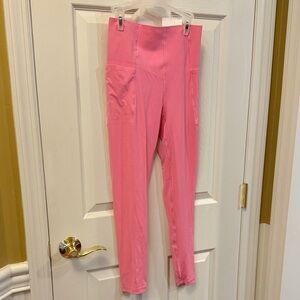 Aerie Pink High-Waisted Leggings